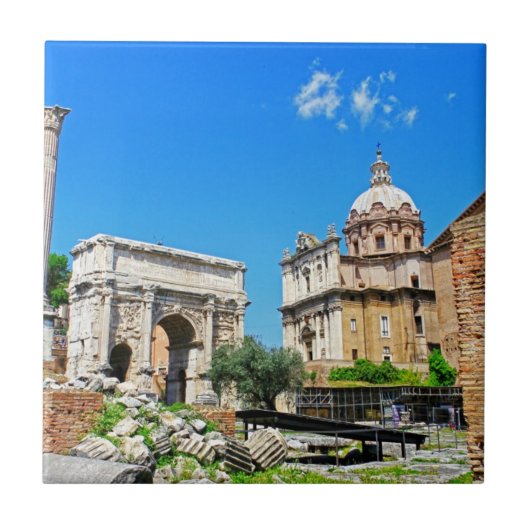 Forum Romanum Fliese (Vorderseite)