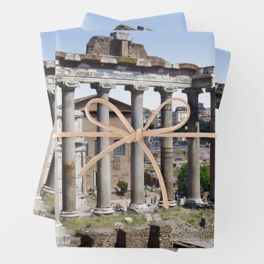 Forum Romanum Geschenkpapier Set (Beispiel)