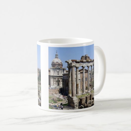 Forum Romanum Kaffeetasse (VorderseiteRechts)