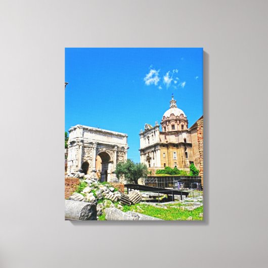 Forum Romanum Leinwanddruck (Vorderseite)