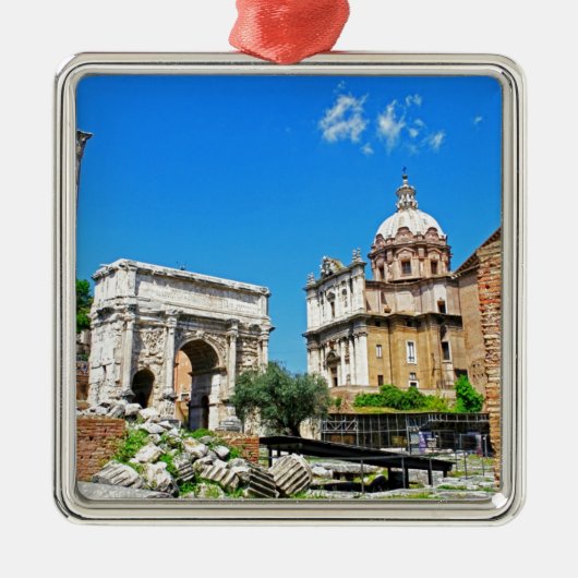 Forum Romanum Ornament Aus Metall (Vorne)
