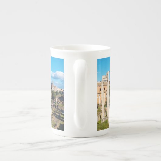 Forum Romanum Porzellantasse (Rückseite)