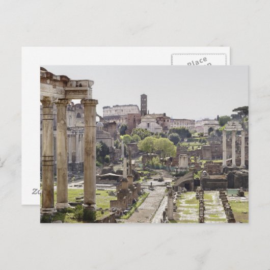 Forum Romanum Postkarte (Vorne/Hinten)