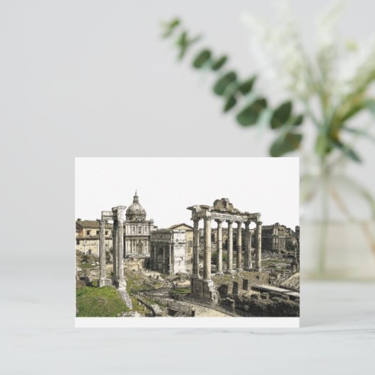 Forum Romanum Postkarte (Stehend Vorderseite)