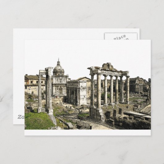 Forum Romanum Postkarte (Vorne/Hinten)
