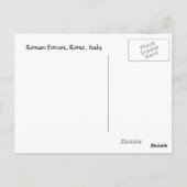 Forum Romanum Postkarte (Rückseite)
