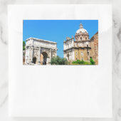 Forum Romanum Rechteckiger Aufkleber (Tasche)