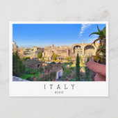 Forum Romanum, Rom, Italien Postkarte (Vorderseite)