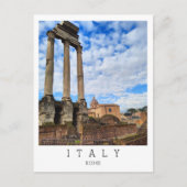 Forum Romanum, Rom, Italien Postkarte (Vorderseite)
