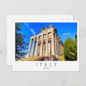 Forum Romanum, Rom, Italien Postkarte (Vorne/Hinten)