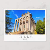 Forum Romanum, Rom, Italien Postkarte (Vorderseite)