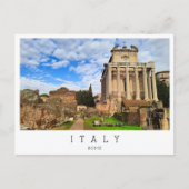Forum Romanum, Rom, Italien Postkarte (Vorderseite)