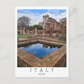 Forum Romanum, Rom, Italien Postkarte (Vorderseite)