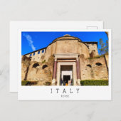 Forum Romanum, Rom, Italien Postkarte (Vorne/Hinten)
