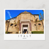 Forum Romanum, Rom, Italien Postkarte (Vorderseite)