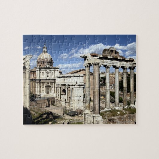 Forum Romanum, Rom, Italien Puzzle (Horizontal)