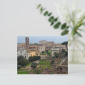 Forum Romanum und Kolosseum Postkarte (Stehend Vorderseite)