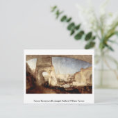 Forum Romanum von Joseph Mallord William Turner Postkarte (Stehend Vorderseite)