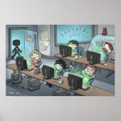Forumwarz Internet Cafe Poster (Vorne)