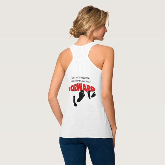 FORWARD Collection Tank Top (Rückseite Vollansicht)