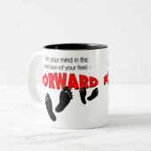 FORWARD Collection Zweifarbige Tasse (Vorderseite Links)