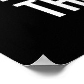 Forward Focus Embrace die Gegenwart Poster (Ecke)