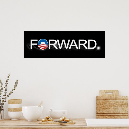 Forward for Obama 2012 Poster (Küche)