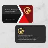 Forward Moving Arrow To Success CEO Visitenkarte (Vorne/Hinten)