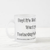 Forward Mug Mattglastasse (Links)