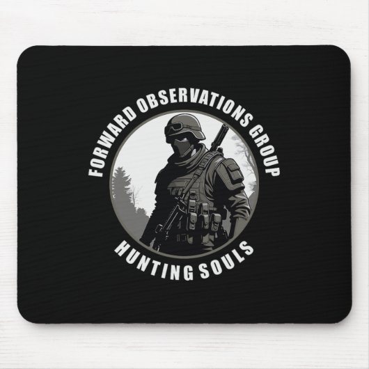 Forward Observations Group. Soule im Voraus Mousepad (Vorne)