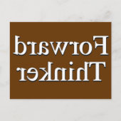 Forward Thinker Postkarte (Vorderseite)