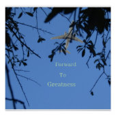 Forward to Greatness Glossy Poster (Vorderseite)