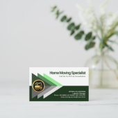 Forward Triangle Logistics Trucker Visitenkarte (Stehend Vorderseite)