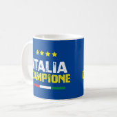 Forza Azzurri Italia Kaffeetasse (Vorderseite Links)