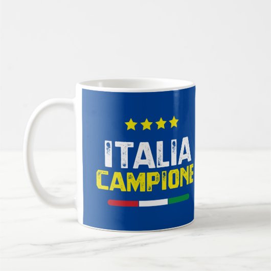 Forza Azzurri Italia Kaffeetasse (Links)