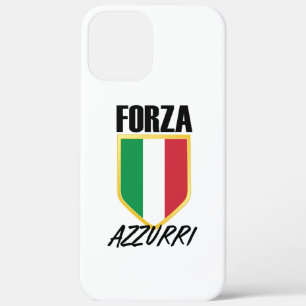 Forza Azzurri Italienischer Flaggenfußball Case-Mate iPhone Hülle