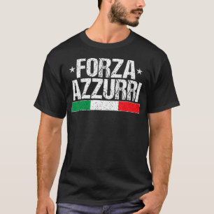Forza Azzurri Vintag T-Shirt