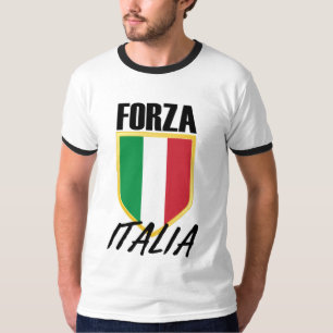 Forza Italia Flag Soccer T-Shirt