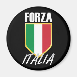 Forza Italia Italia Flag Soccer Magnet