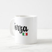 Forza Italian Flag Mug Kaffeetasse (Vorderseite Links)