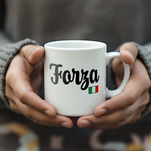 Forza Italian Flag Mug Kaffeetasse