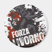 Forza Livorno Magnet (Vorne)
