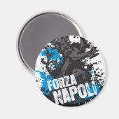 Forza Napoli Magnet (Vorderseite/Rückseite)
