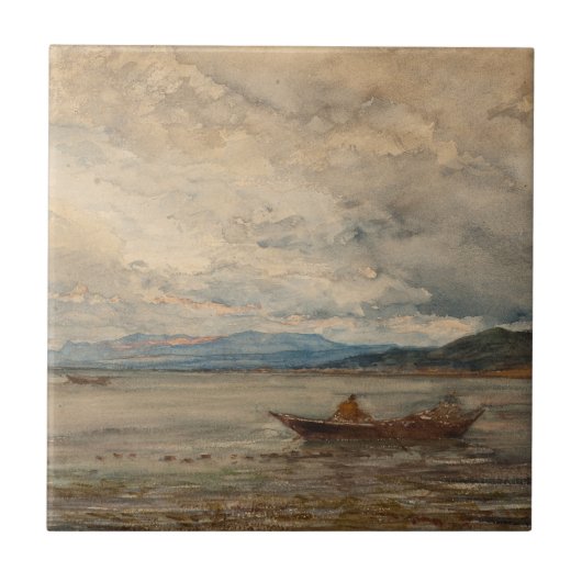 Fos, Environs de Martigues - Félix Ziem Fliese (Vorderseite)