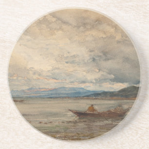 Fos, Environs de Martigues - Félix Ziem Getränkeuntersetzer