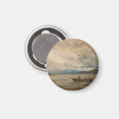 Fos, Environs de Martigues - Félix Ziem Magnet (Vorderseite/Rückseite)