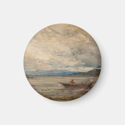 Fos, Environs de Martigues - Félix Ziem Magnet (Vorne)