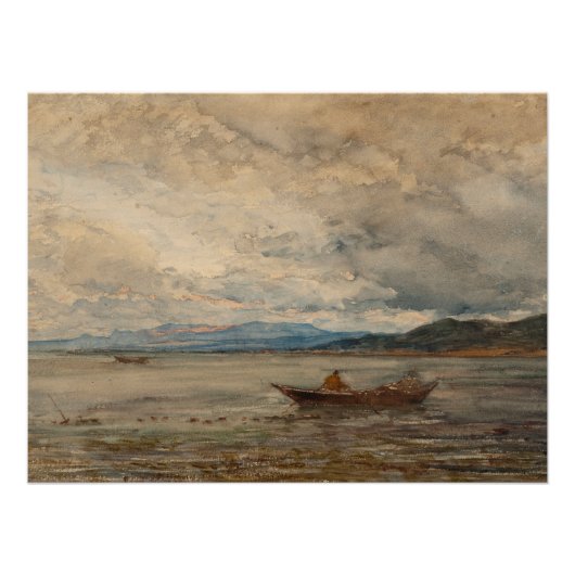 Fos, Environs de Martigues - Félix Ziem Poster (Vorderseite)
