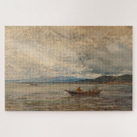 Fos, Environs de Martigues - Félix Ziem Puzzle (Horizontal)