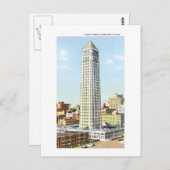 Foshay Tower, Minneapolis, Minnesota Postkarte (Vorne/Hinten)